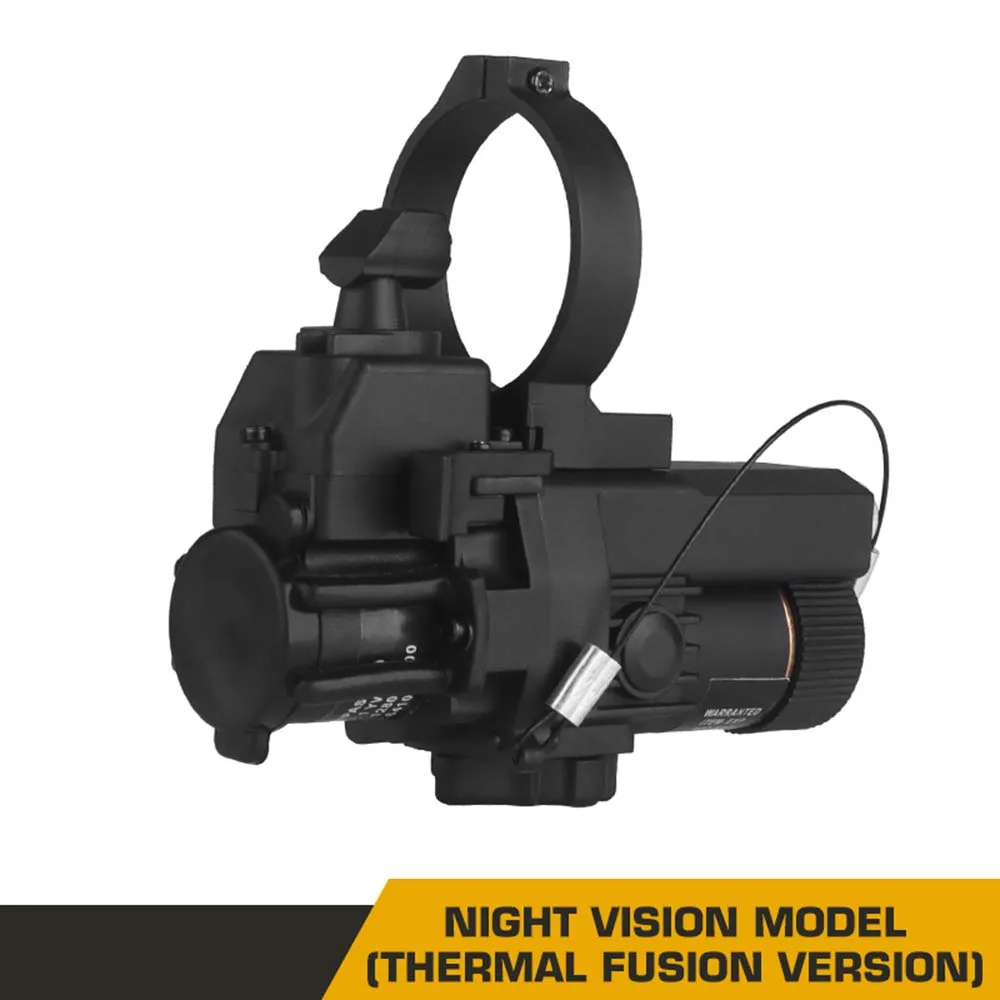 Casco visión nocturna con fusión térmica para airsoft y caza - imagen 2