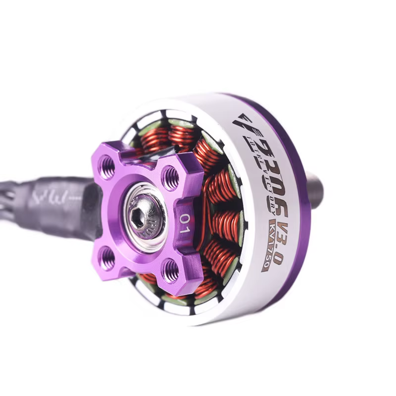 Motor brushless V2306 V3 para drones freestyle 4 piezas 1750-2550KV - imagen 2