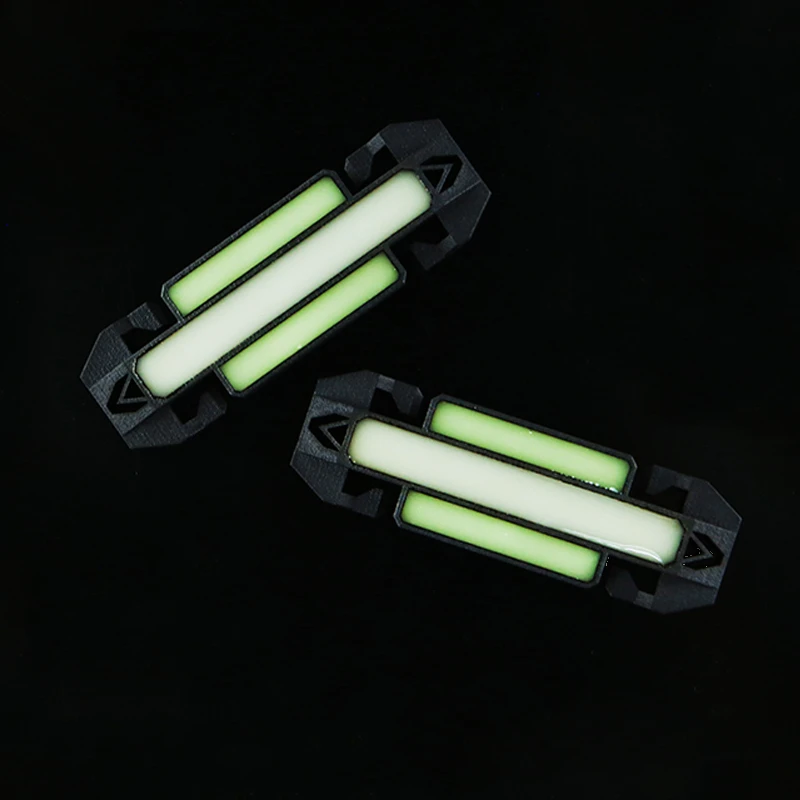Hebilla Molle luminosa – Clip correas mochila marcadores nocturnos