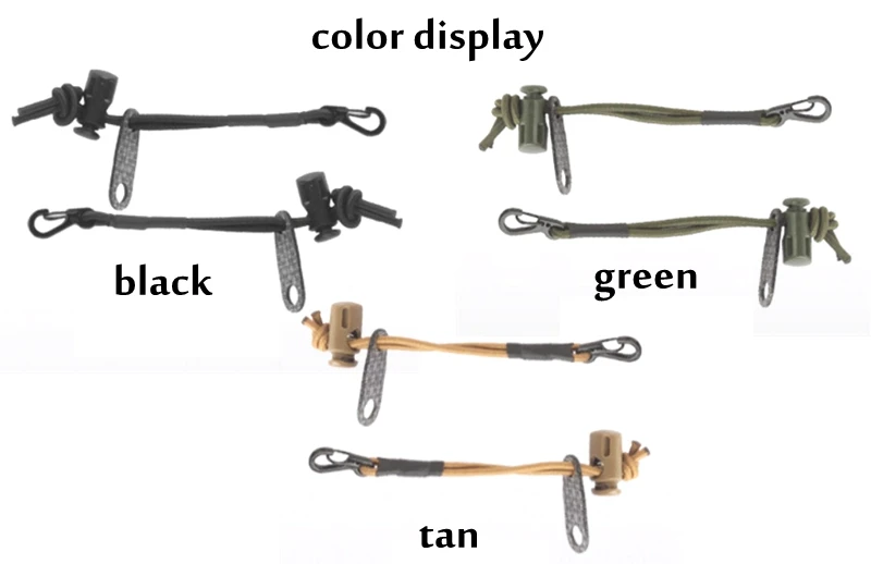 Cordón antipérdida para casco táctico