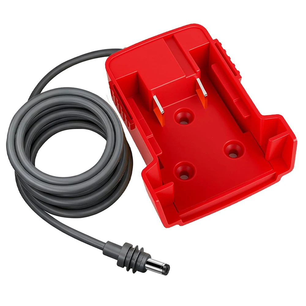 Adaptador y conexiones para alimentación CC