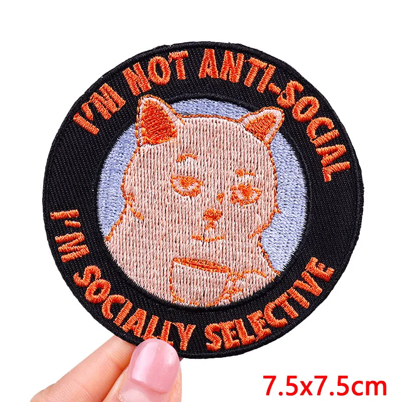 Animales de terror bordados para personalizar prendas