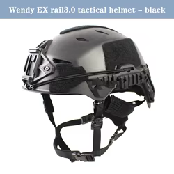 Casco táctico protector airsoft perforado transpirable outdoor caza