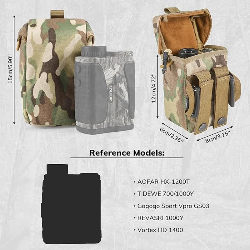 Integración MOLLE para caza táctica