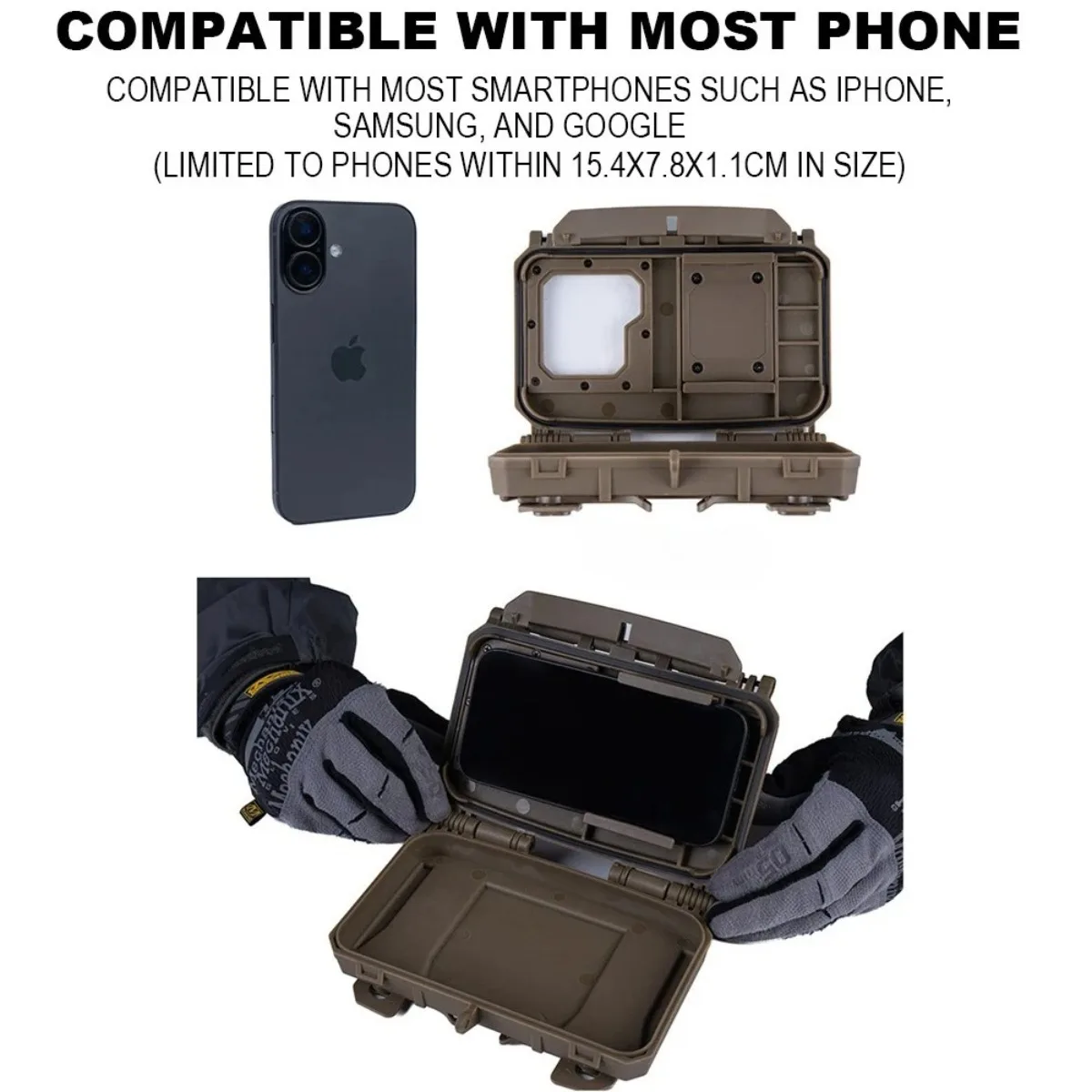 Funda Táctica MOLLE Universal para Teléfono y GPS - Instant Gear V2 - imagen 3