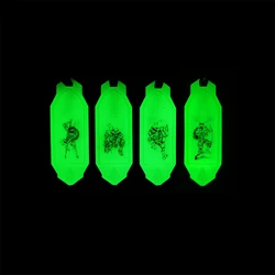 Parche TPU luminoso táctico con asa de tracción para mochilas MOLLE