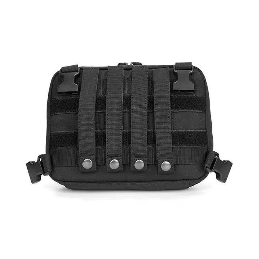 Bolso de pecho táctico ligero liberación rápida MOLLE Magic Sticky