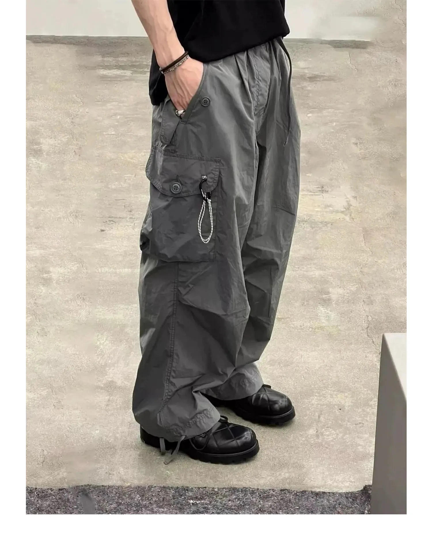 Pantalones de trabajo exteriores con diseño holgado
