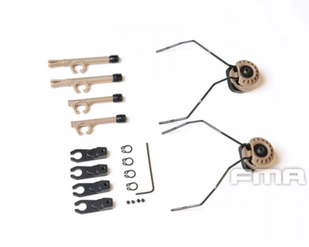 FMA TB1292 adaptador de riel para auriculares Comtac MSA Sordin - imagen 5