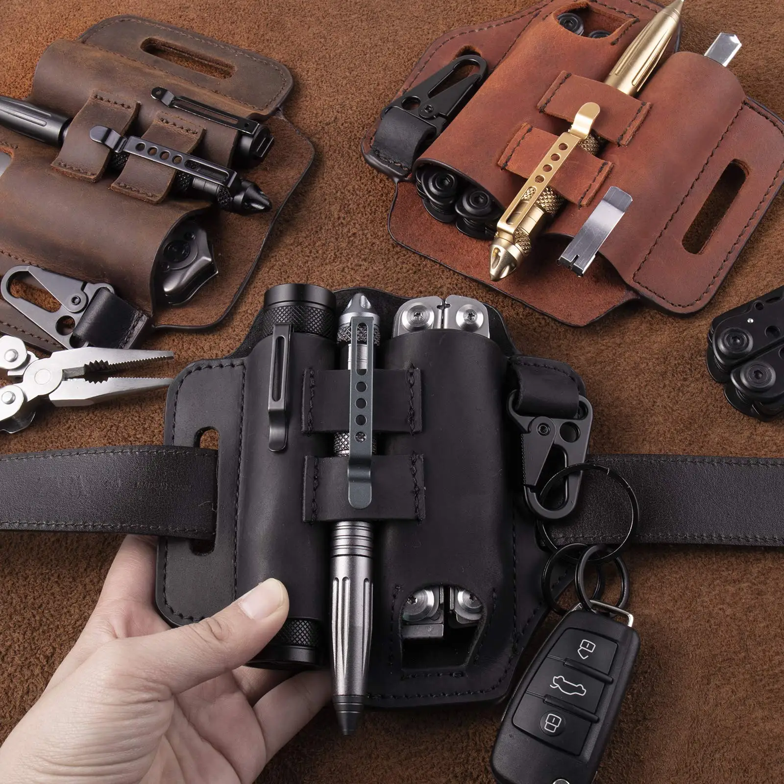 Conjunto de fundas organizadas