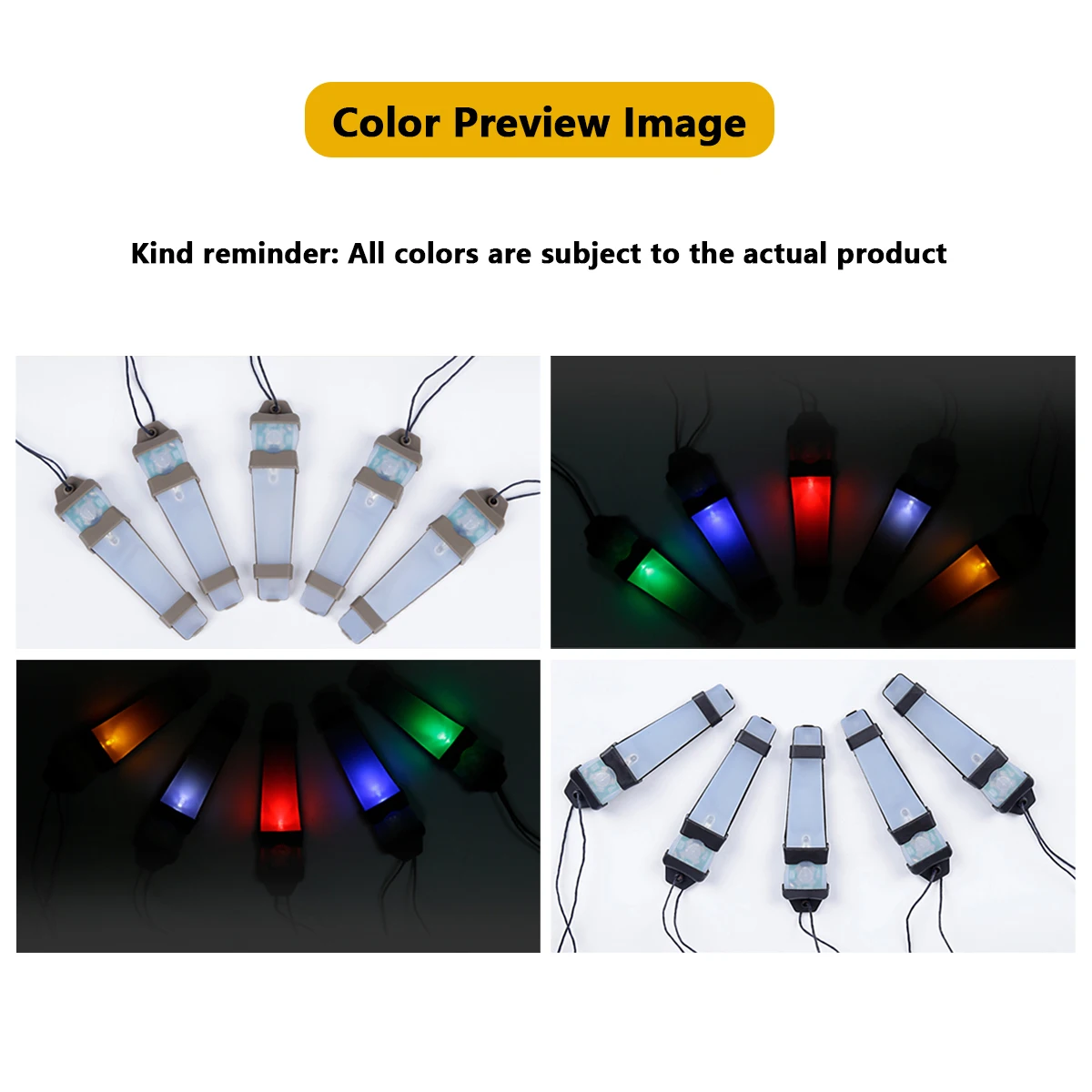 Modos de iluminación y señalización