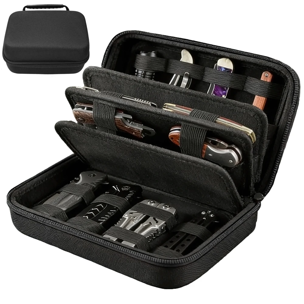 Bolsa para cuchillos tácticos EDC multiusos con organizador - imagen 3
