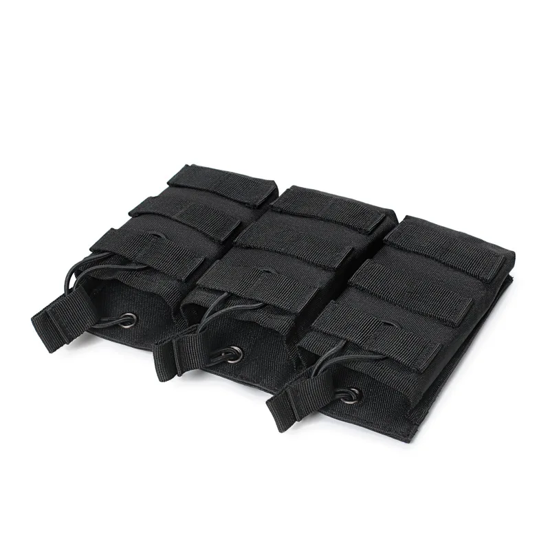 Bolsa táctica para cargadores de nailon resistente multicargador airsoft - imagen 5