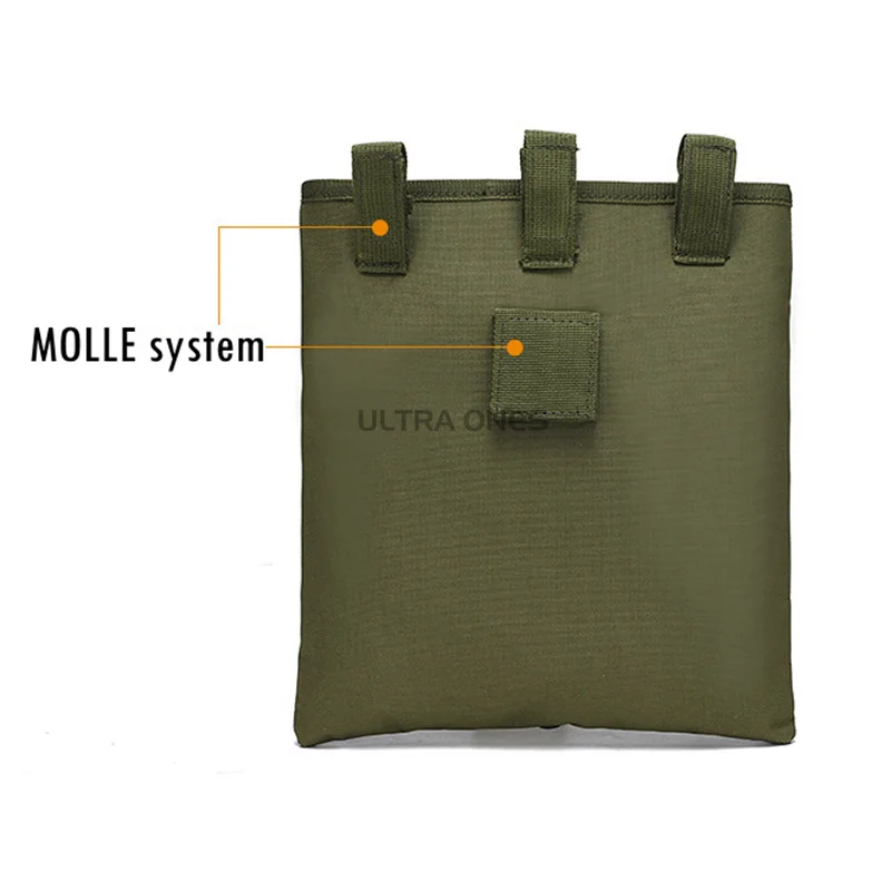 Bolsa táctica MOLLE para cargadores con cordón y accesorios - imagen 4