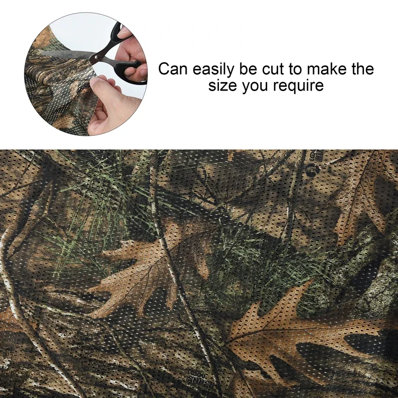 Malla camuflaje transparente para observación outdoor y caza - imagen 5