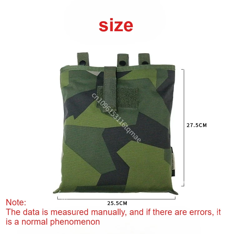 Bolsa táctica plegable impermeable camuflaje Sueco M90 - imagen 4