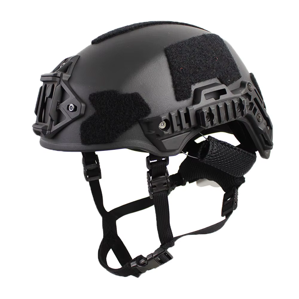 Casco en uso