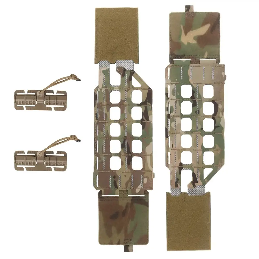 Chaleco táctico caza ligero Serie K MOLLE lateral con liberación rápida