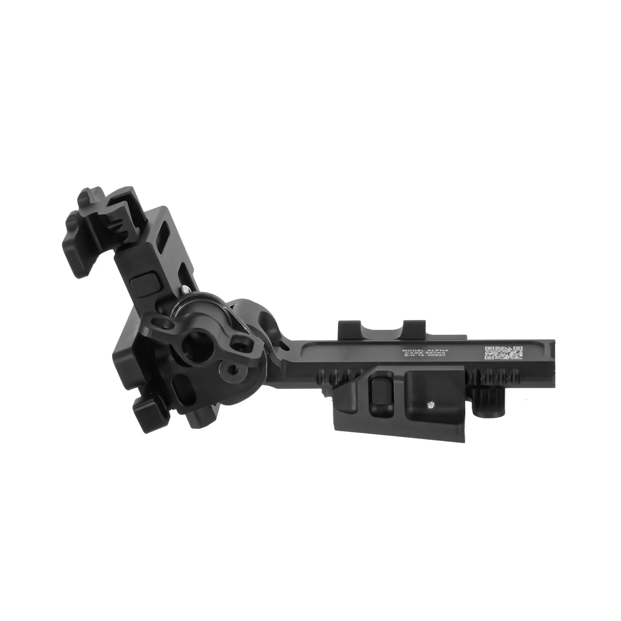 Soporte de montaje NVG NI Alpha ultraligero con liberación por botón