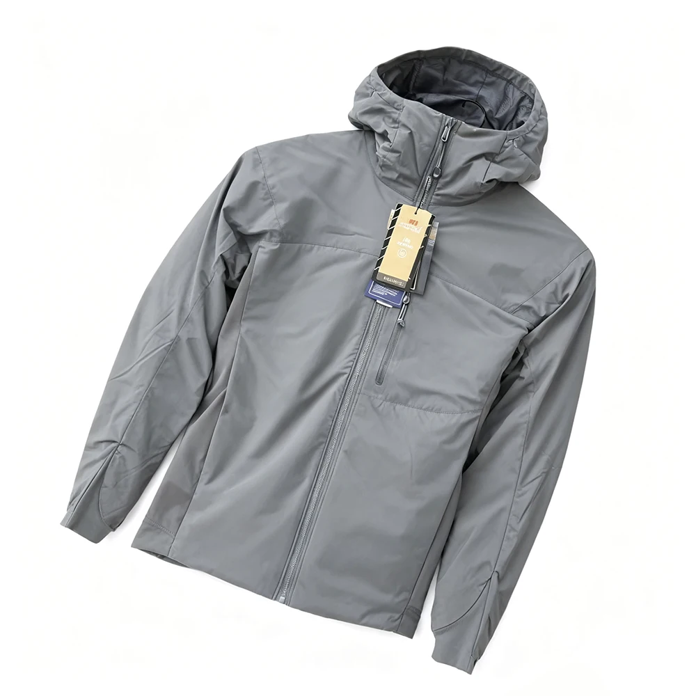 Chaqueta táctica algodón ripstop ligera montaña senderismo invierno