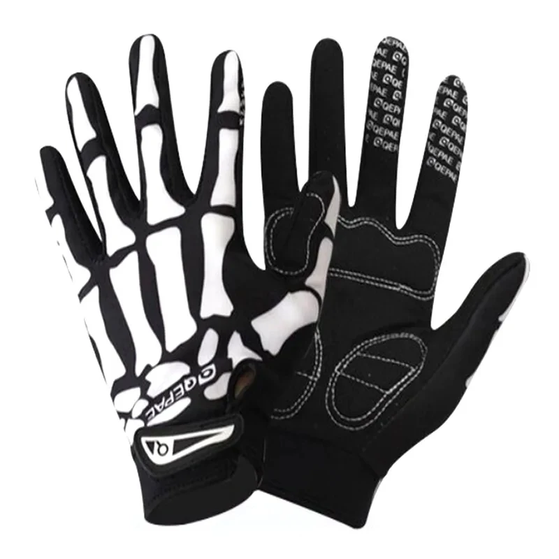 Guantes tácticos bicolor de dedo completo para ciclismo aire libre - imagen 4