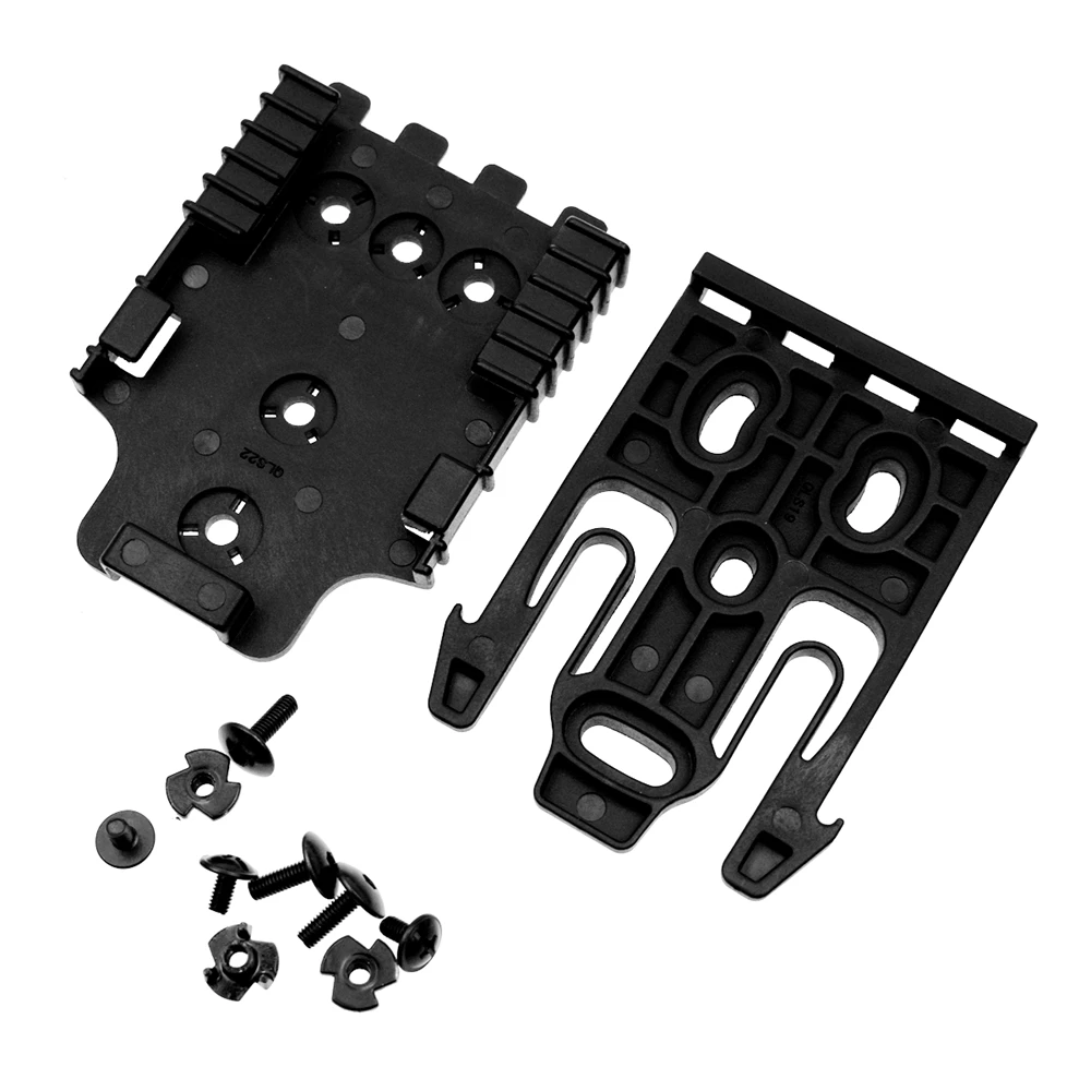 Kit sistema liberación rápida QLS con placa 19/22 y funda táctica - imagen 2