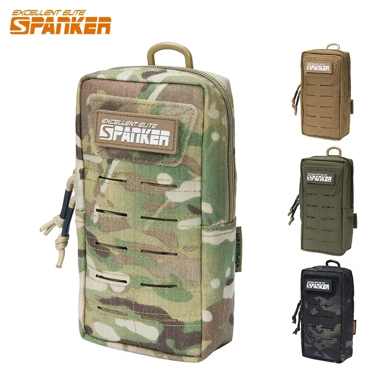 Riñonera táctica MOLLE con soporte móvil – EDC outdoor - imagen 3