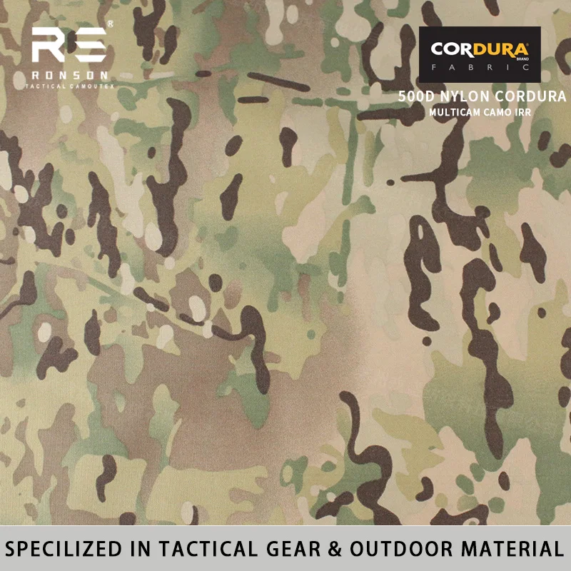 Mochila táctica Cordura 500D nailon resistente al agua PU IRR