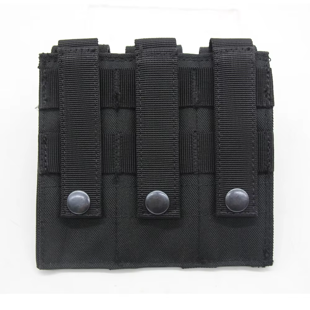 Bolsa táctica MOLLE triple portacargadores para M4, AR15 y AK47