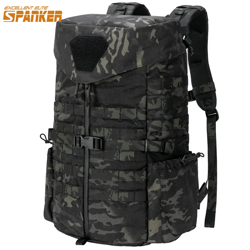 Mochila táctica MOLLE gran capacidad para senderismo y acampada