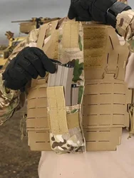 Funda MOLLE con solapa para cargador M4 5,56, munición pila simple