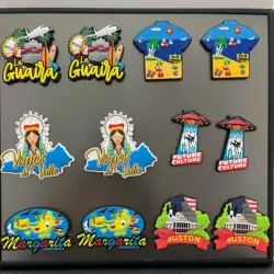 Imán de nevera PVC con logotipo personalizado – Fabricación OEM