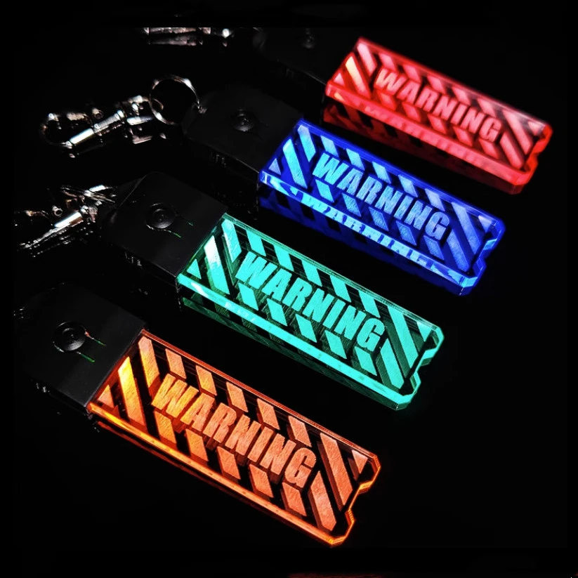 Llavero táctico LED recargable multicolor intermitente emergencia - imagen 5