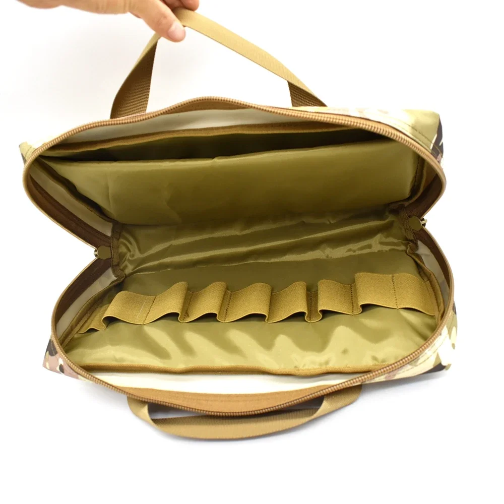 Diseño camuflaje y acabado de la bolsa táctica