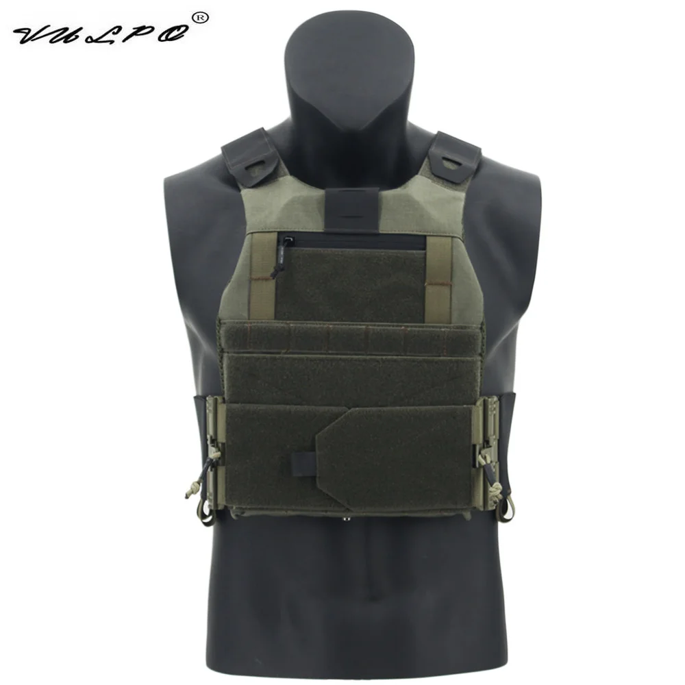 VULPO FCSK 2,0 Chaleco táctico airsoft y caza MOLLE