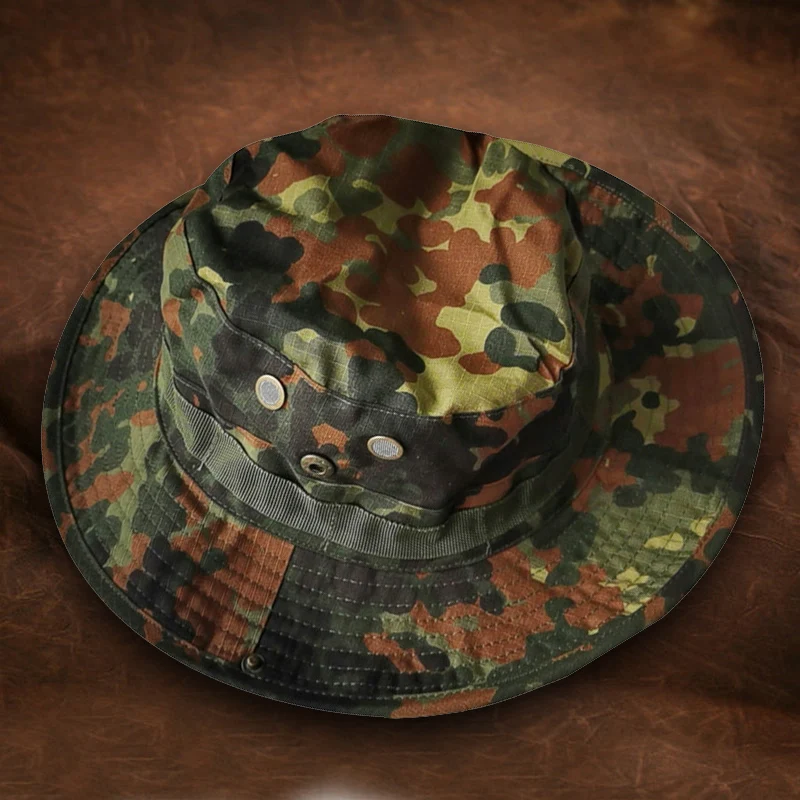 Sombrero Boonie táctico ripstop camuflado para caza y senderismo - imagen 2