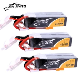 TATTU bateria LiPo 4S 75C 450mAh XT30 para dron RC