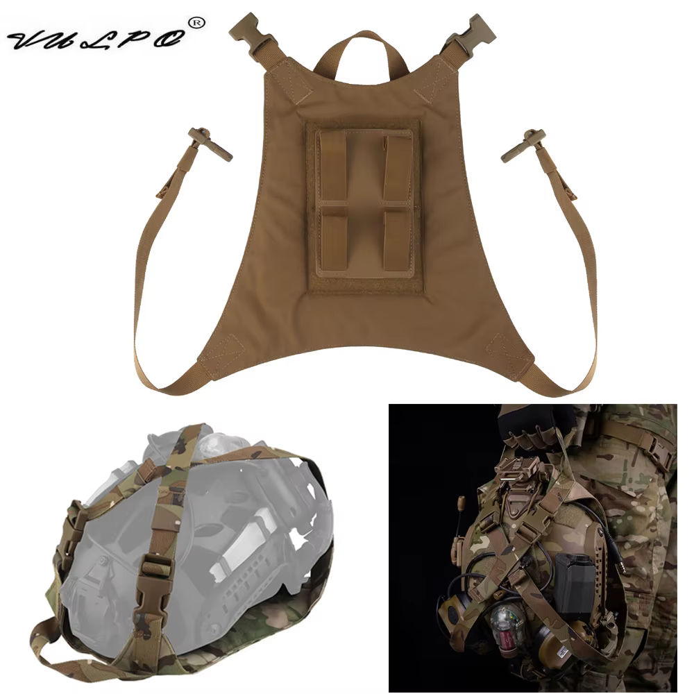 Funda porta-casco táctico VULPO MOLLE – Caza y Airsoft - imagen 3