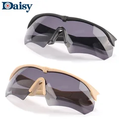 Gafas tácticas protección UV lentes intercambiables Airsoft caza senderismo