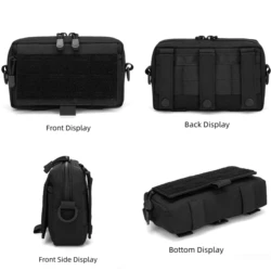Riñonera táctica MOLLE utilitaria para EDC y equipo médico