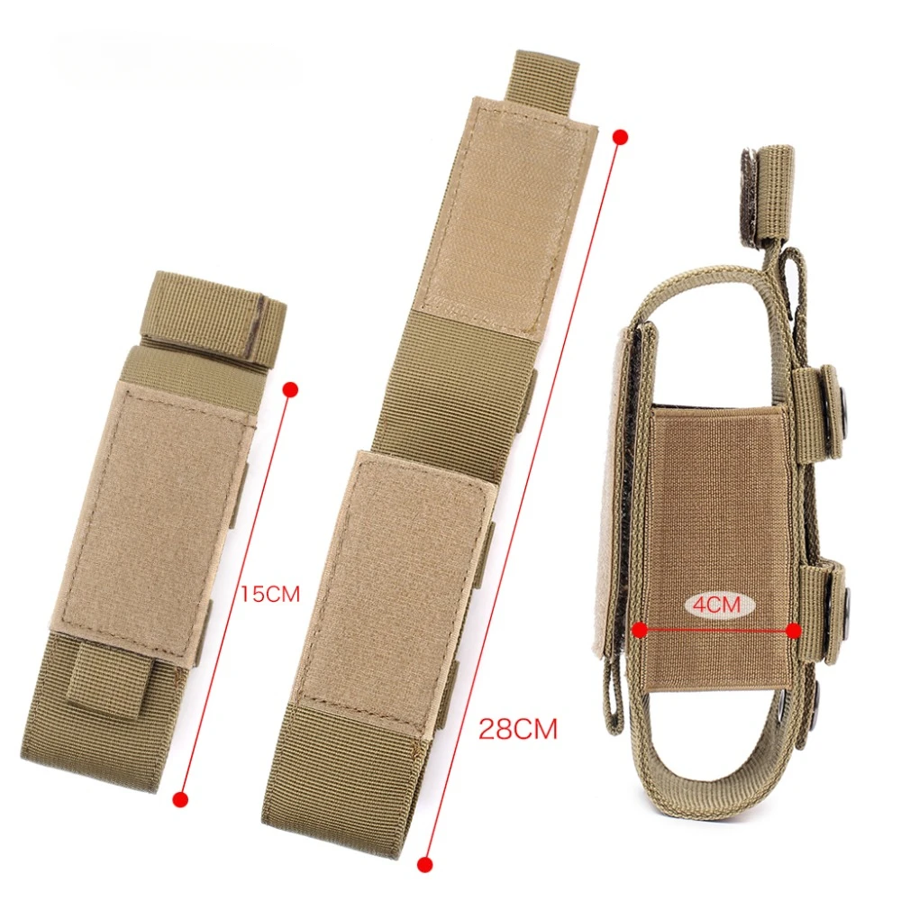 Fijación MOLLE en correas