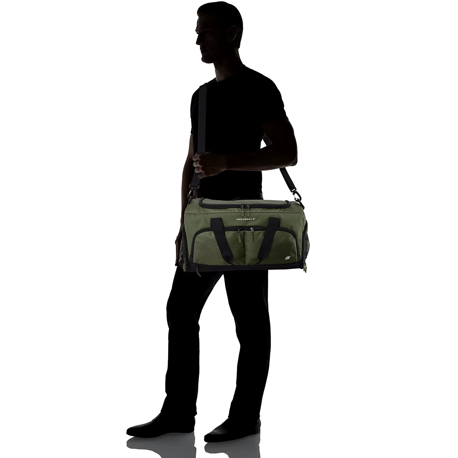 Bolsa táctica resistente con compartimentos y bolsa impermeable - imagen 3