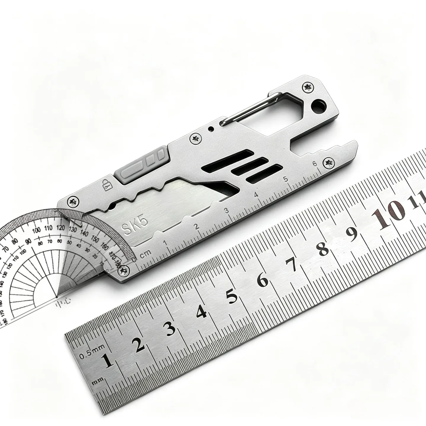 Cuchillo multiusos EDC de acero SK5 para cortar y tallar - imagen 5