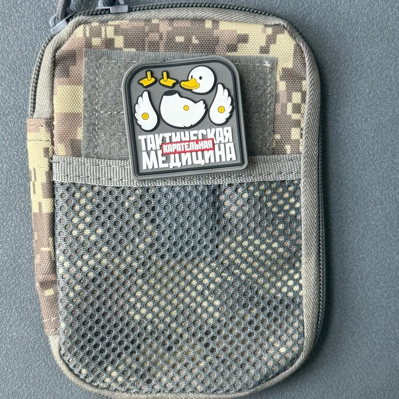 Parche táctico médico PVC con velcro gancho y bucle para brazalete - imagen 3