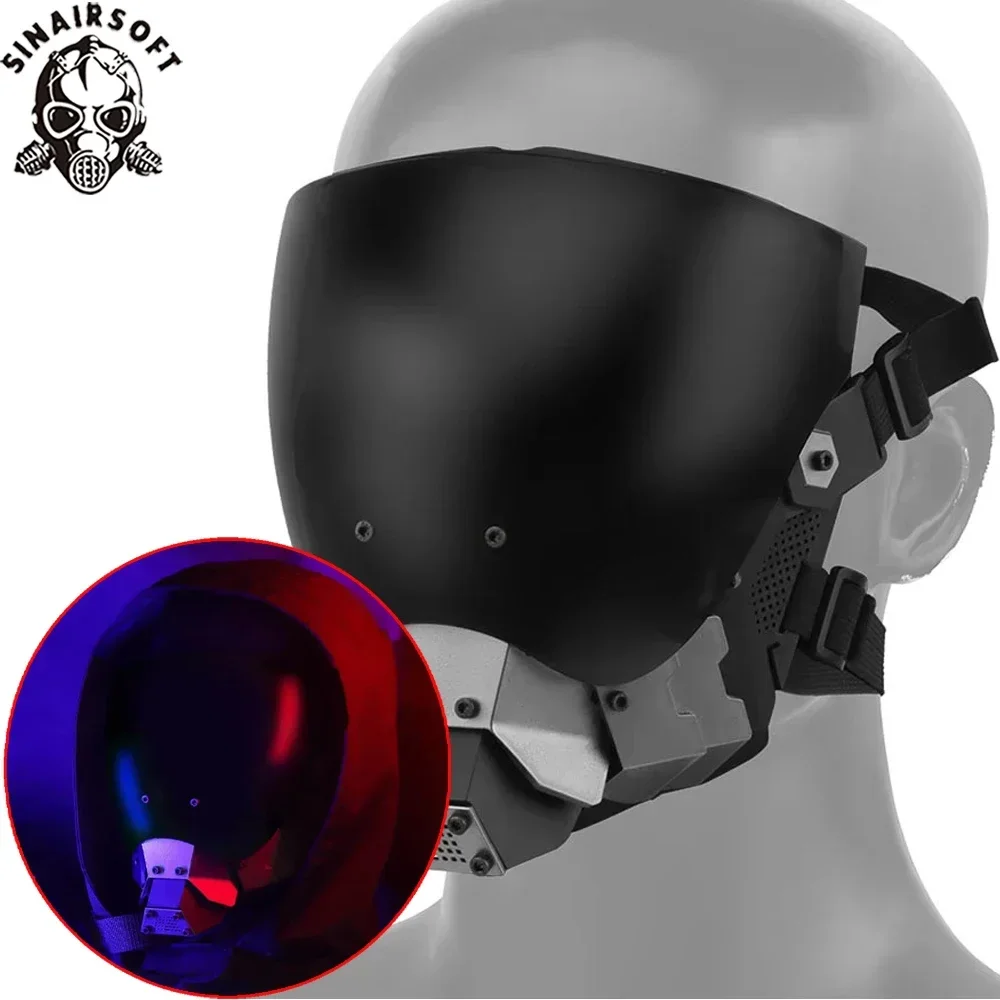 SINAIRSOFT Máscara de protección para airsoft, transpirable y antivaho - imagen 4