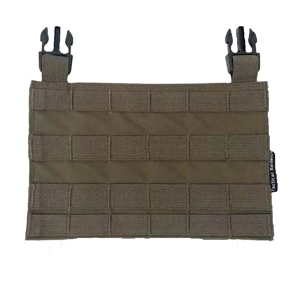 Panel frontal táctico MOLLE multicolor para caza y aire libre - imagen 4