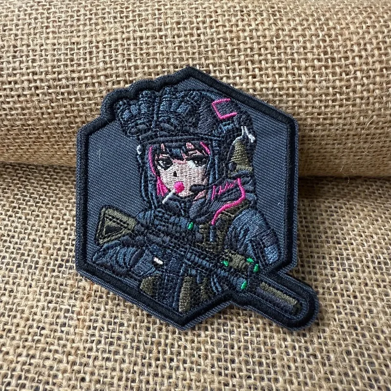 Parche morale táctico bordado con velcro para mochila o chaqueta - imagen 4