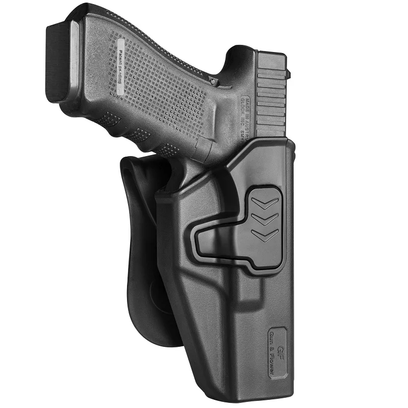 Funda táctica Glock 17 polímero OWB con acabado exterior homologable - imagen 3