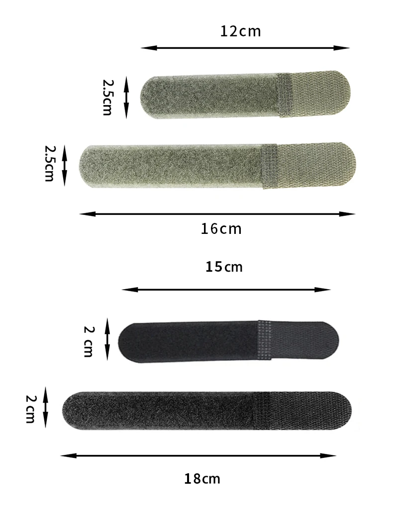 Bridas tácticas reutilizables de velcro para organizar cables - imagen 5