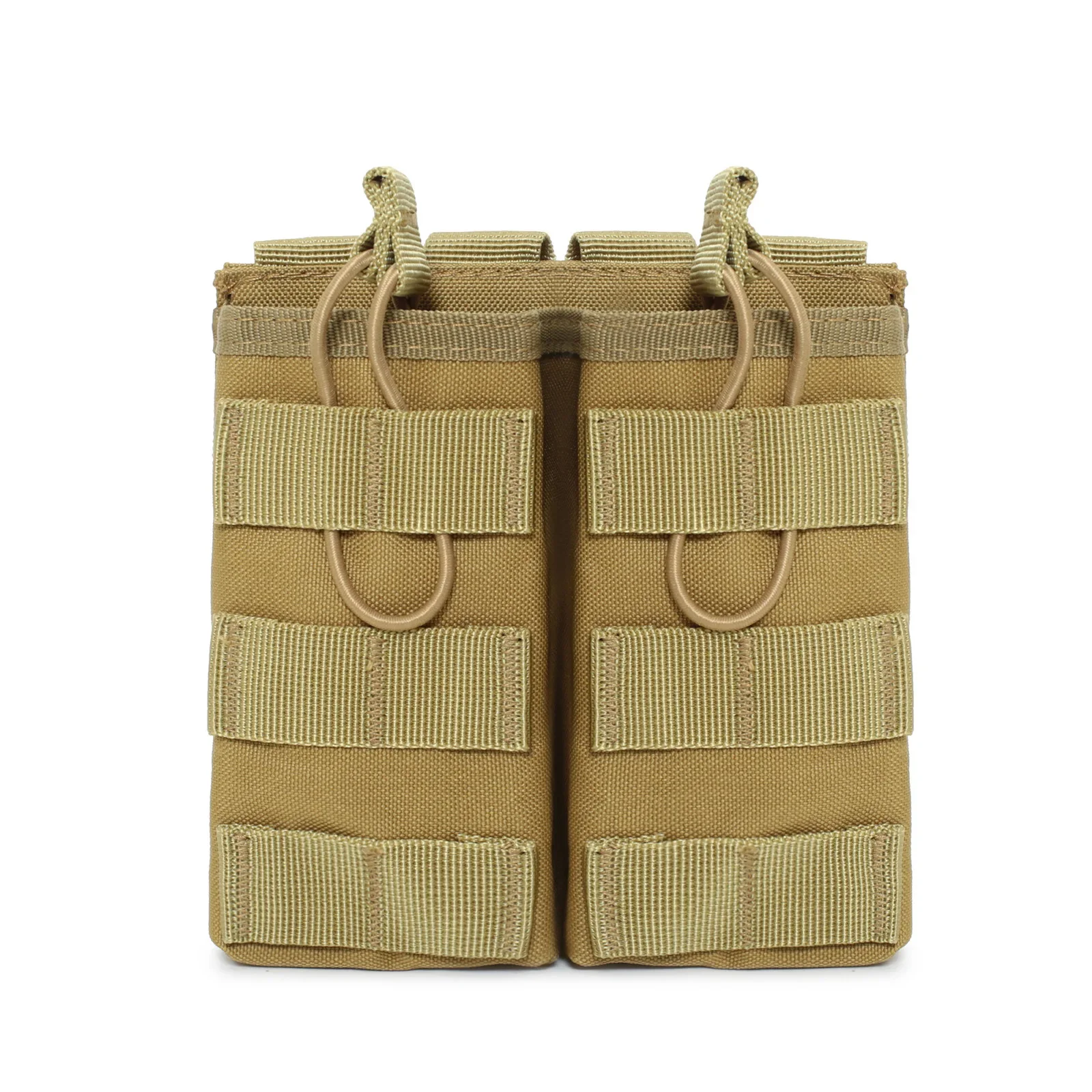 Portacargadores doble MOLLE táctico abierto para AR y AK - imagen 4